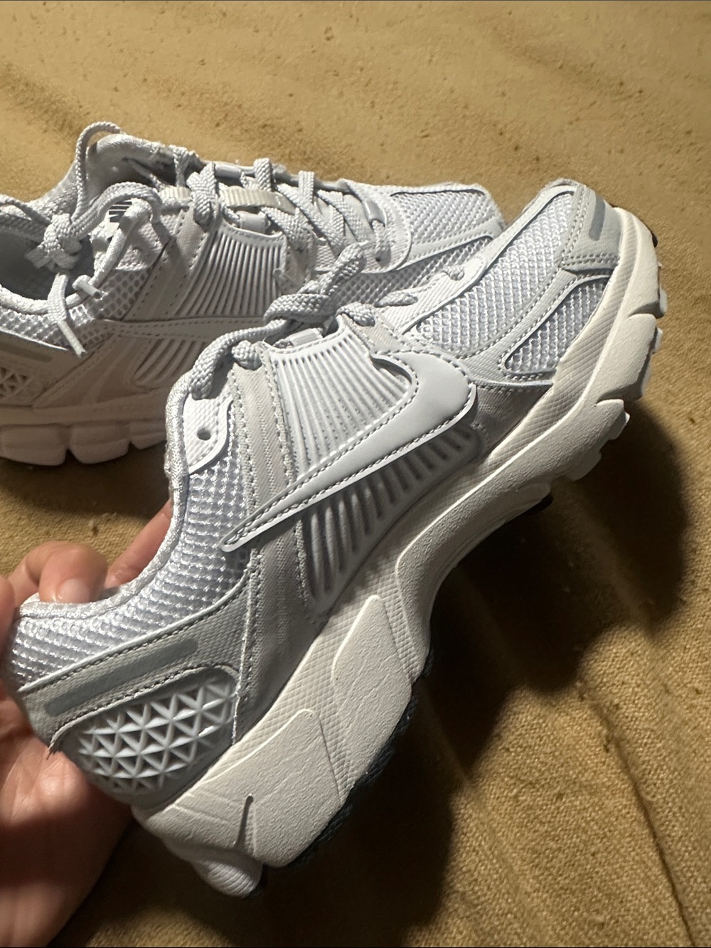 Nike Grey Vomero 5 Athletic Sneakers - Picture 3 of 7